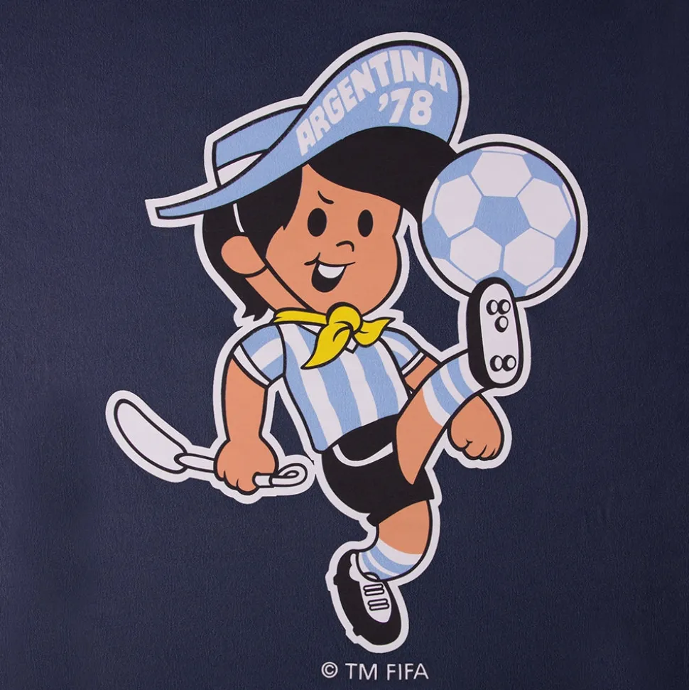 Argentina 1978 World Cup Gauchito Mascot Kids T-Shirt