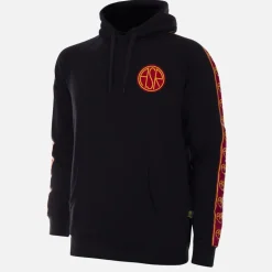 AS Roma Black Taper Felpa