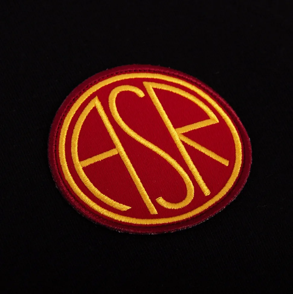 AS Roma Black Taper Felpa