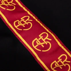 AS Roma Black Taper Felpa