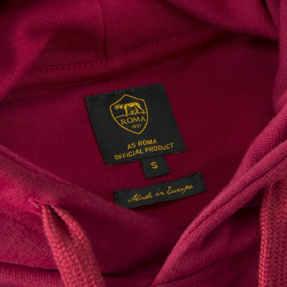 AS Roma Heritage Felpa Rosso