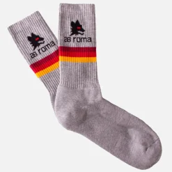 AS Roma Stripes Calzini Terry