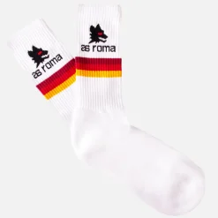 AS Roma Stripes Calzini Terry