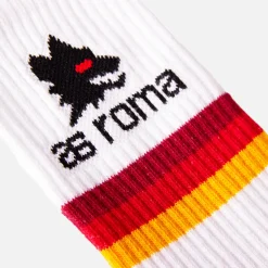AS Roma Stripes Calzini Terry