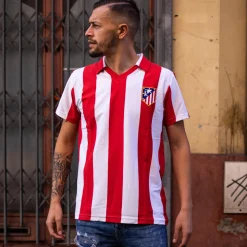 Atletico de Madrid 1985 - 86 Maglia Storica Calcio