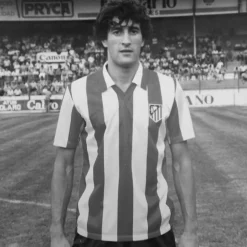Atletico de Madrid 1985 - 86 Maglia Storica Calcio