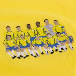 Brasile 2002 World Champions Embroidery T-Shirt