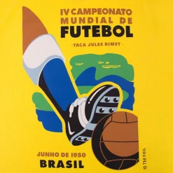 Brasile 1950 World Cup Emblem T-Shirt