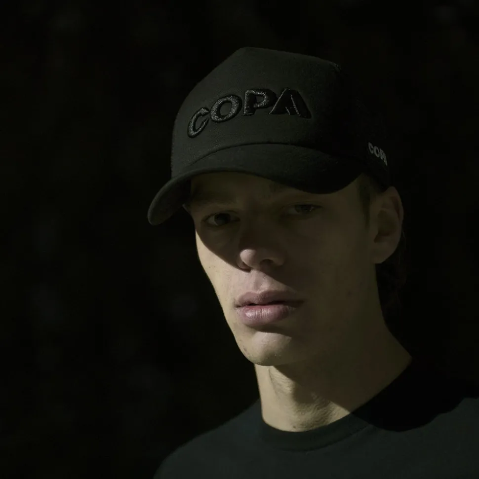 COPA 3D Nero Logo Cappello Trucker
