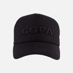 COPA 3D Nero Logo Cappello Trucker