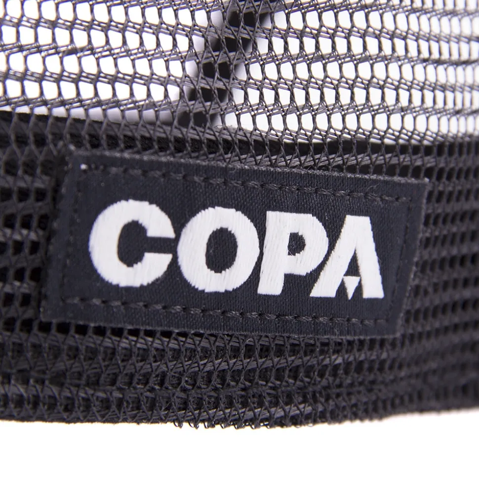 COPA 3D Nero Logo Cappello Trucker