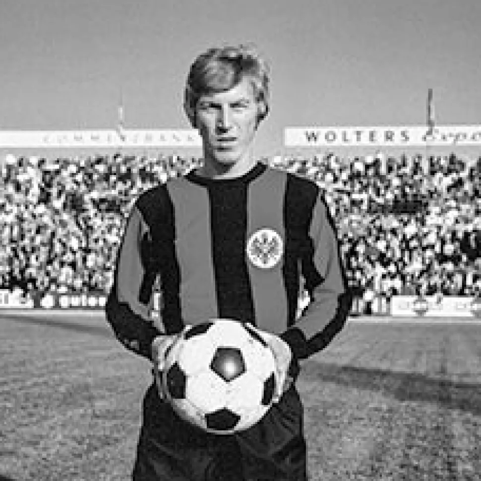 Eintracht Frankfurt 1971 - 72 Maglia Storica Calcio