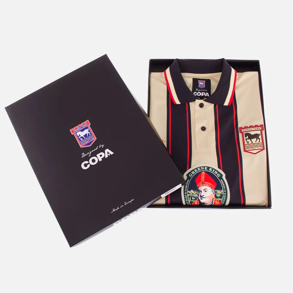 Ipswich Town FC Away 1997 - 98 Maglia Storica Calcio