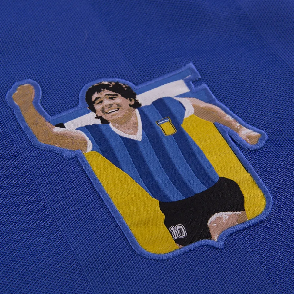 Maradona X COPA Argentina 1986 Away Maglia Storica Calcio