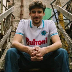 Maradona X COPA Napoli 1986 - 87 Away Maglia Storica Calcio
