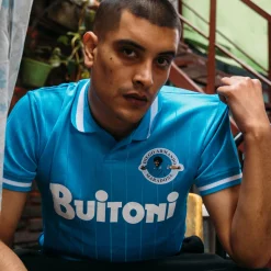 Maradona X COPA Napoli 1986-87 Maglia Storica Calcio