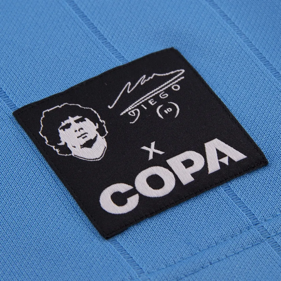 Maradona X COPA Napoli 1986-87 Maglia Storica Calcio