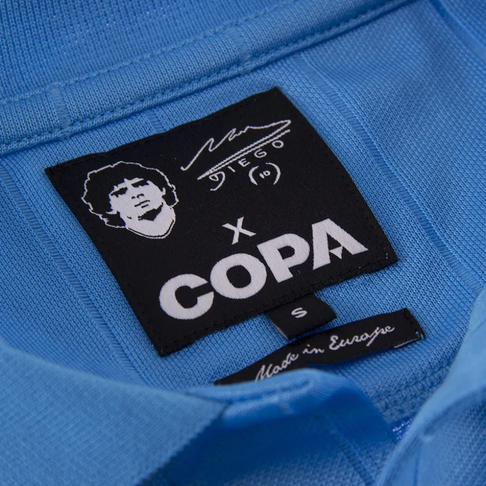 Maradona X COPA Napoli 1986-87 Maglia Storica Calcio