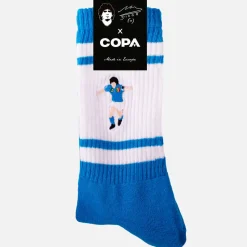 Maradona x COPA Napoli Embroidery Terry Calzini