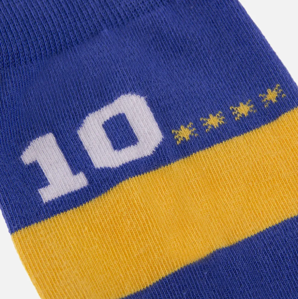 Maradona X COPA Number 10 Boca Calzini